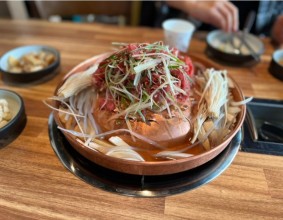 [부천시청역] 청담 물갈비 / 부천중동 현대백화점 근처 맛집 / 점심식사 불고기+막국수