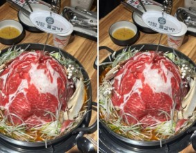 주안역맛집 주안역고기 산더미물갈비 청담물갈비