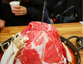 충주 신연수동 맛집 : 청담물갈비 ( 산더미물갈비 박박 맛있어 ! )