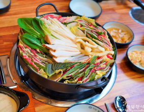 화성반송동맛집 청담물갈비남광장점 깔끔하고 맛있는 밀푀유나베!