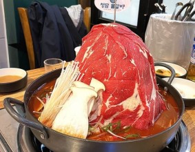 [부천역 청담물갈비] 부천 샤브샤브 맛집 : 가족끼리 가기 데이트 하기 좋은곳&고기산